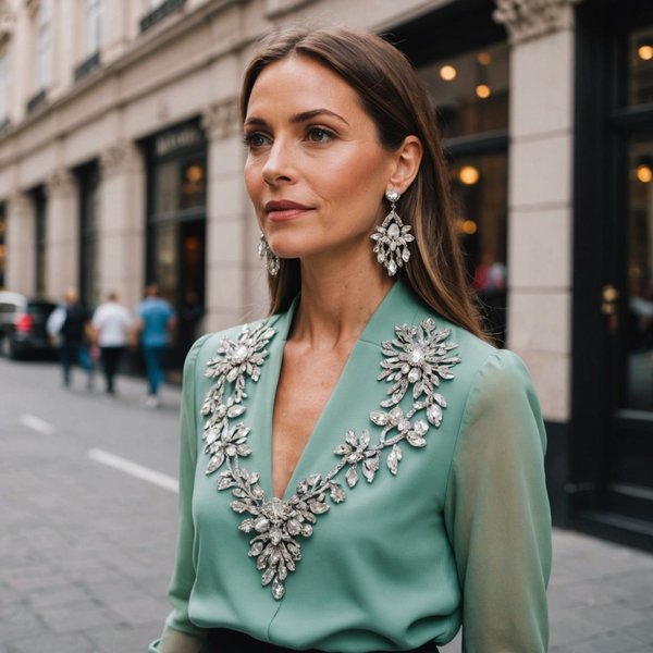 Comment assortir des boucles d'oreilles chandelier avec des tenues de jour?