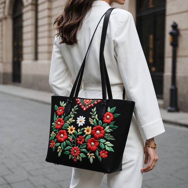 Quelles techniques pour harmoniser des sacs à main brodés avec des tenues urbaines?