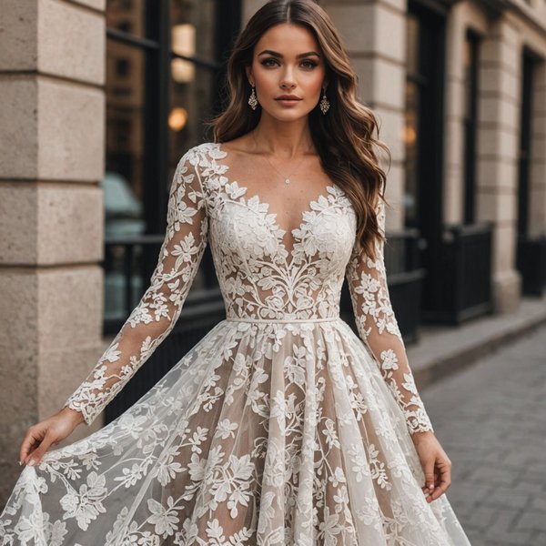 Quels types de robes en dentelle sont les plus adaptés pour des tenues romantiques?